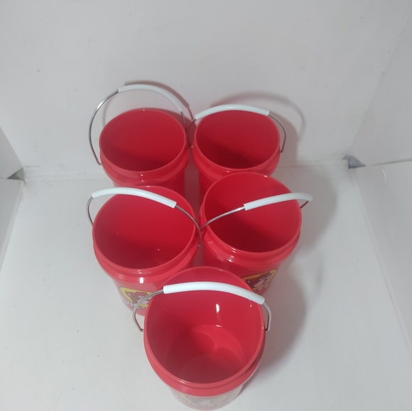 Buc-ee's Red Kids Toy Buckets Set - Picture 2 of 2